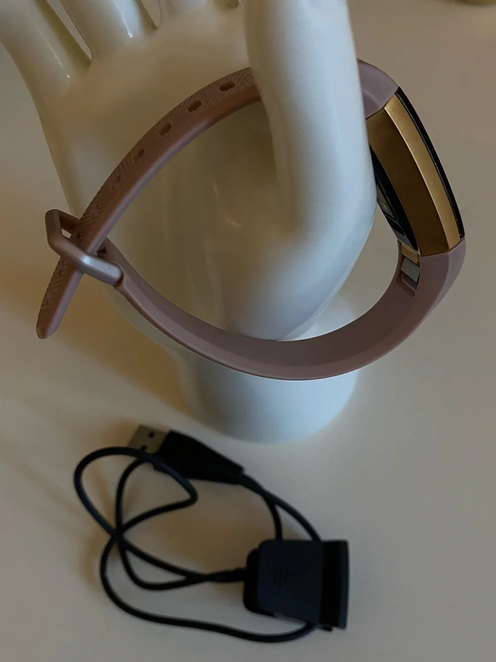 Health & Activity Tracker Smart Band in Rose Gold Pink